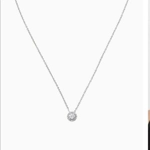 Stella & dot silver necklace